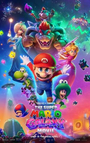 The Super Mario Galaxy Movie 2026 English Audio TELESYNC 720p – 480p – 1080p